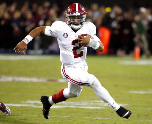 Jalen Hurts in 2017